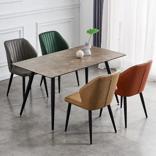 Modern Dining Restaurant Furniture Wooden Legs PP Plastic Dining Chairs