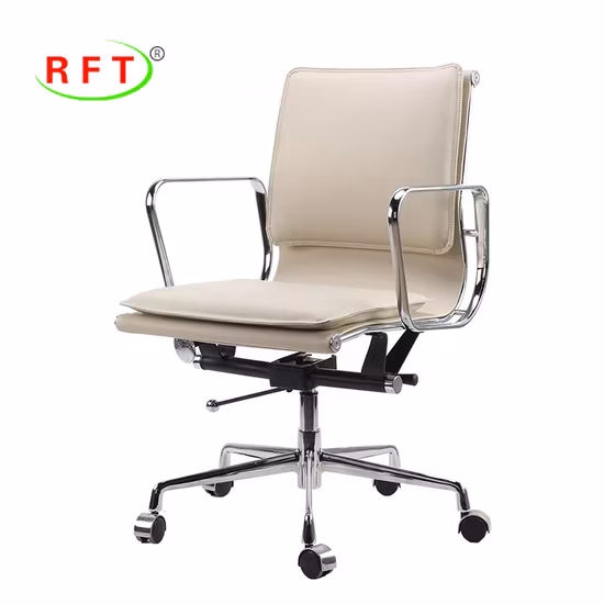 Replica Design Good Handmade Commercial Furniture Black PU Waiting Room Arm Chair