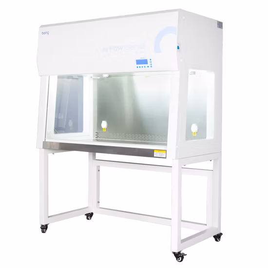 Armoire à flux laminaire à haute efficacité, hotte à flux d'air laminaire, banc propre