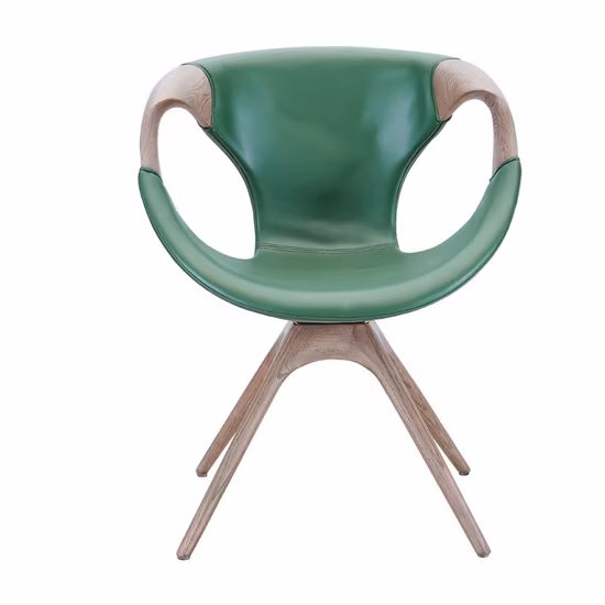 Mobilier de bureau de haute qualité, pieds en bois massif modernes, fauteuil en tissu, chaise de loisirs